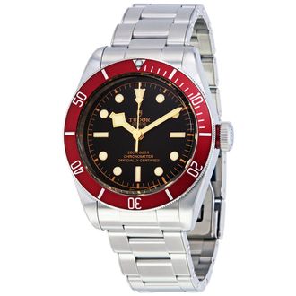 Tudor Pre-owned Tudor Black Heritage Bay Automatic Mens Watch 79230R-BK-BURSS