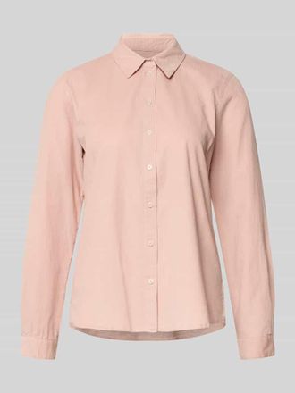 Marc O'Polo Regular Fit Hemdbluse aus Baumwoll-Lyocell-Mix in Rosa, Gr&ouml;&szlig;e 42