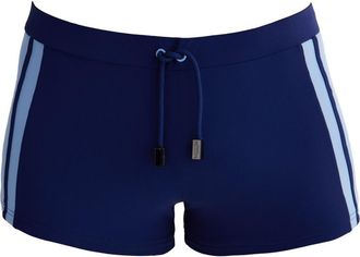 Moeva Antonio Swim Trunks with Drawcord in Blue at Nordstrom, Size Small