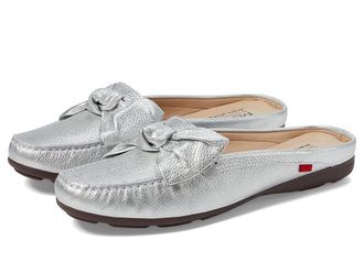 Marc Joseph New York Diane Street Womens Shoes Silver Grainy : 10.5 M, Leather