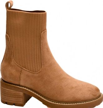 Corkys Footwear Womens Goodness Gracious Heeled Boot In Camel