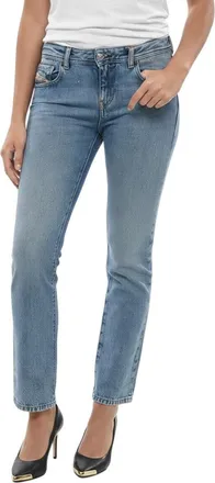 Diesel Sky Blue Slim Mid Rise Jeans