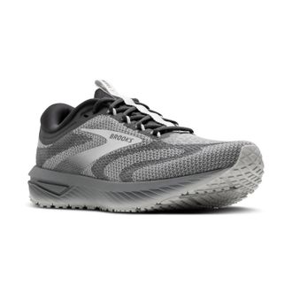 Brooks Mens Revel 7 Running Shoes In Grey/black