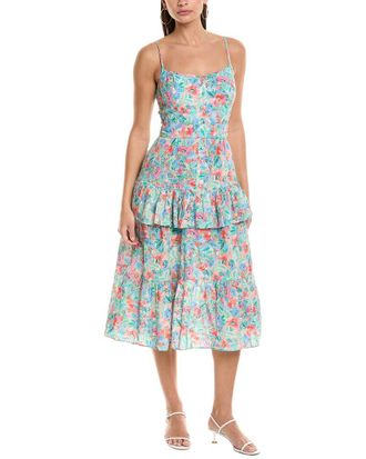 Shoshanna Betta Midi Dress