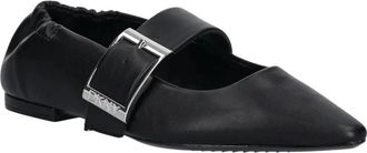 DKNY Schoenen > Flats > Ballerinas - Dames - Ballerinas - Zwart - 37 EU - Leer - Schoenen
