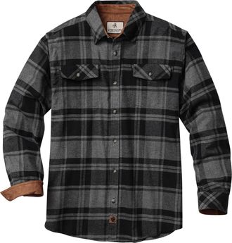 Legendary Whitetails Mens Legendary Flannel Shirt, Fox Hunt Plaid, Medium