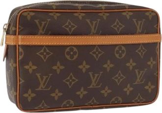 Louis Vuitton Pre-owned Clutches, female, Brown, Size: ONE SIZE Pre-owned Vintage Clutch
