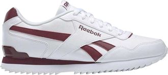 Reebok Heren Royal Glide Classic Sportschoenen (Wit/Bordeaux)