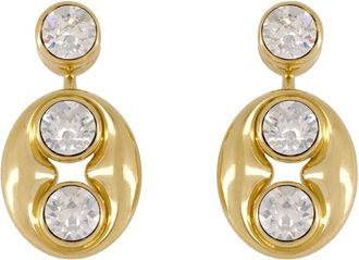 Amina Muaddi Dames, Accessoires, Geel, Maat: ONE Size