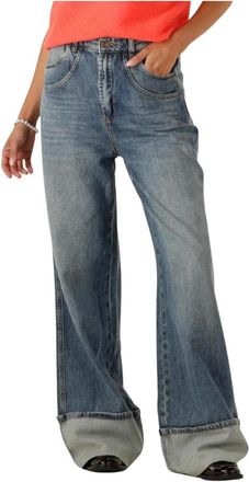Circle Of Trust Dames, Jeans, Blauw, Maat: W28 Katoen