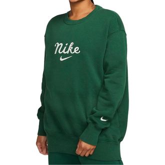Nike (WMNS) Nike Sportswear Oversized Crewneck Sweatshirt College Green DZ4626-341
