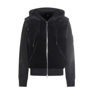 Moose Knuckles Sudadera con capucha Roslyn Bunny - Sweatshirts & Hoodies - Hombre - Negro - XL