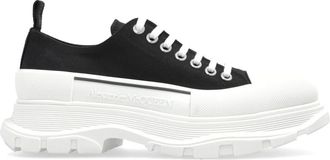 Alexander McQueen Alexander McQueen, Sneakers, male, Black, Size: 11 1/2 US Tread Slick Platform Sneakers