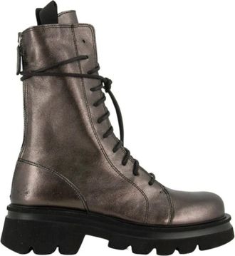 Patrizia Bonfanti Dames, Schoenen, Grijs, Maat: 38 EU Leer