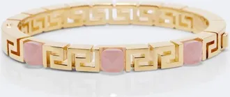 Versace Greca embellished bracelet