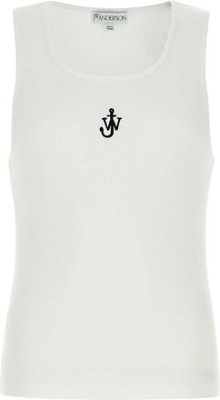 J.W.Anderson Jw Anderson White Cotton Tank Top