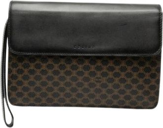 Celine Pre-owned Clutch Bag - Dames - Vintage Clutch - Bruin - ONE Size - Leer - Vintage