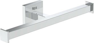 Roca Roca - Portarrollo Sin Tapa Doble Hotels Color: Cromo