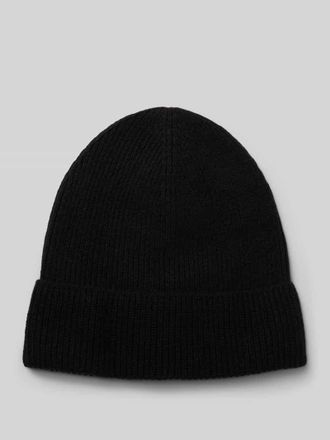 Christian Berg Strickm&uuml;tze aus reinem Kaschmir in Black, Gr&ouml;&szlig;e 1