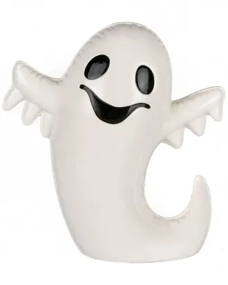 National Tree Company 9In Halloween Happy Ghost Tabletop Decor