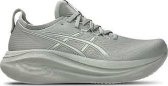 Asics Mens ASICS GEL-Nimbus 27 - Running Shoes Seal Grey/Lake Grey Size 10.0