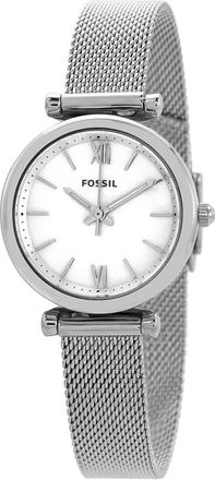 Fossil Carlie Mini Quartz Mother of Pear Dial Ladies Watch ES4432