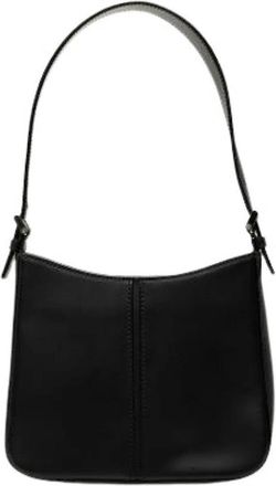 Burberry Pre-owned Vintage Schoudertas - Dames - Vintage Schoudertas - Zwart - ONE Size - Leer - Vintage