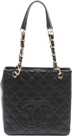 Chanel Borsa a spalla trapuntata 2002-2003 - Nero