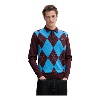Fred Perry Truien & Vesten, Heren, Veelkleurig, M, Round-neck Truien