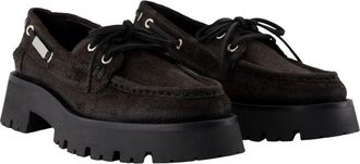 Alexander Wang Womens Carson Loafer Black Calfskin