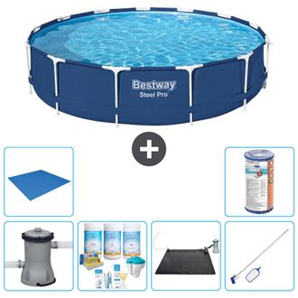 Bestway Piscina Bestway Steel Pro Redonda - 396x84 Cm - 8-piezas S22109
