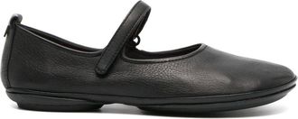 Camper Right Nina leather ballerina shoes - women - Rubber/Calf Leather/Calf Leather - 36 - Black