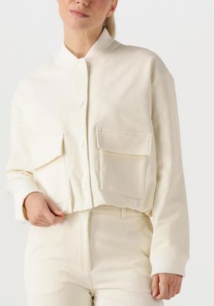 Second Female Jassen, Dames, Beige, XL, Beige Bomberjack voor stijlvolle vrouwen