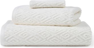 John Robshaw Maze Towel in Ivory at Nordstrom, Size Hand Towel