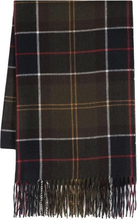 Barbour Multi Colour Sjaal Collectie - Dames - Wintersjaals - Groen - ONE Size - Polyester - Accessoires