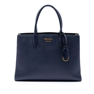 Prada Pre-owned Prada Medium Saffiano Bibliotheque Satchel Ladies 79HKEKHBCUE9HYC1