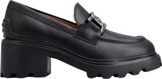 Tod's Leren Mocassins - Dames - Pumps - Zwart - 36 1/2 EU - Leer - Schoenen
