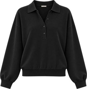 Akep Polo con logo en lana - Tops - Mujer - Negro - XL