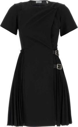 Burberry Black Polyester Blend Mini Dress