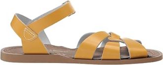 Salt-Water Womens Original Handstitched Sandal In Mustard