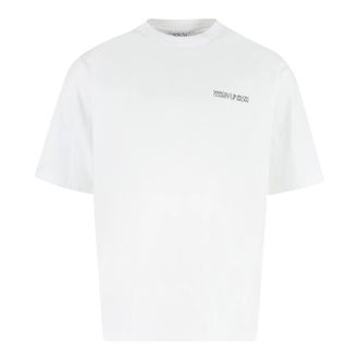 Marcelo Burlon T-Shirts, male, White, Size: L Crew-neck T-shirt