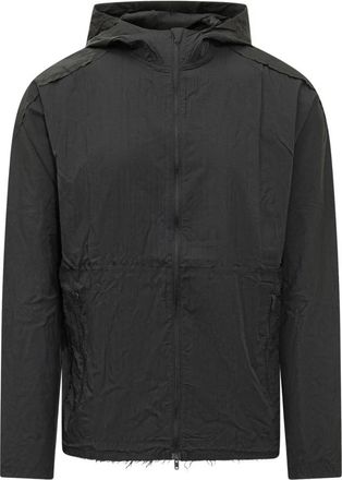 Yohji Yamamoto M Run Jacket RC - Heren - Hardloopjassen - Zwart - S - Nylon - Fitness