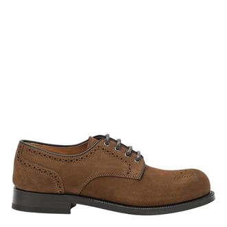 Churchs Sidbury Suede Derby Brogue - Heren - Veterschoenen - Bruin - 41 EU - Su&egrave;de - Schoenen