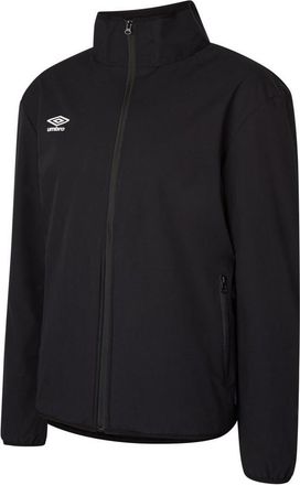 Umbro Boys Childrens/Kids Club Essential Bonded Jacket (Black/White) - Size 11-12Y
