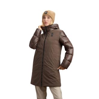 Blauer Sawyer Jacket - Dames - Mantels - Bruin - Maat: M Leer