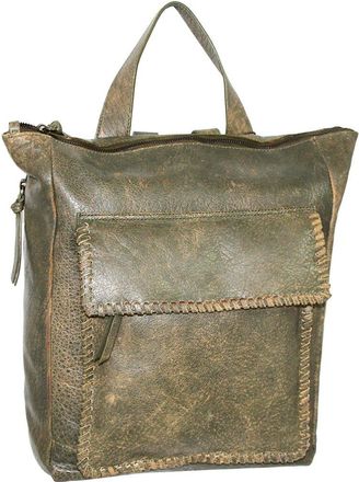 Nino Bossi Grand Aviator Leather Backpack