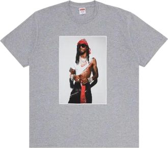 SUPREME Playboi Carti T-Shirt Heather Grey FW25T50-HEATHER-GREY