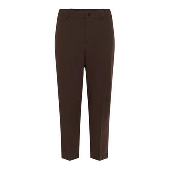 Kaffe Broek - Dames - Broeken - Bruin - Maat: 2XL