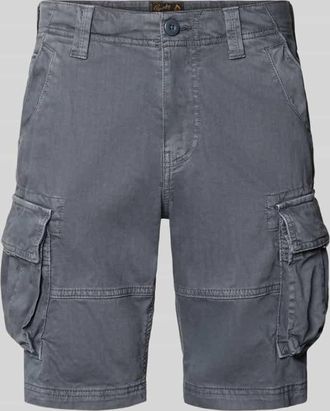 Superdry Straight Fit Shorts mit Cargo-Taschen Modell Core in Graphit, Gr&ouml;&szlig;e 34