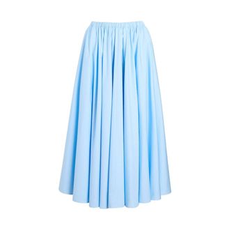 Patou Midi Skirts, female, Blue, Size: XS Skirt